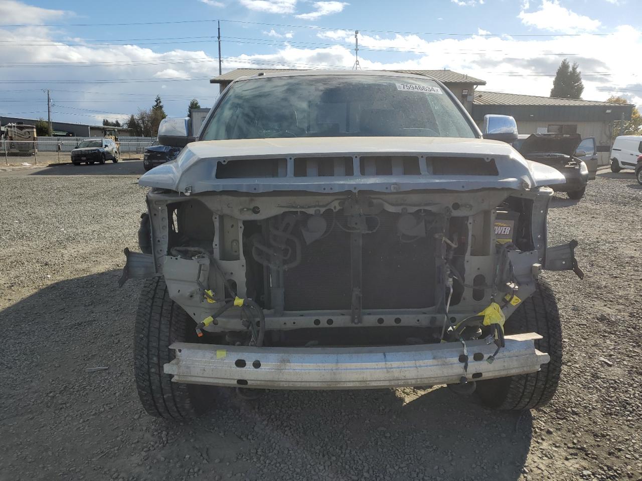 2018 Toyota Tundra VIN 5TFBY5F19JX731386 Copart auction photo, front end damage thumbnail 5