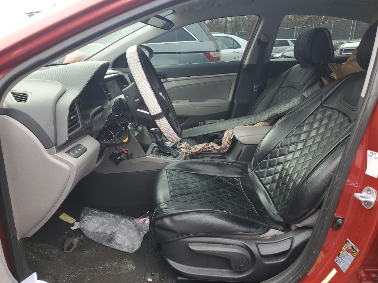 2019 Hyundai Elantra VIN 5NPD84LF4KH430329 Copart auction photo, vandalism / rear end damage thumbnail 7