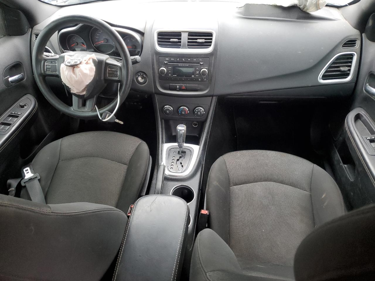 2013 Dodge Avenger VIN 1C3CDZAB5DN543847 Copart auction photo, front end damage thumbnail 8
