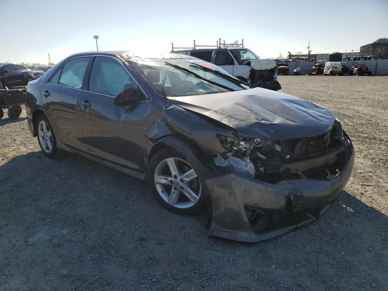 2014 Toyota Camry VIN 4T1BF1FK3EU863070 Copart auction photo, all over damage thumbnail 4