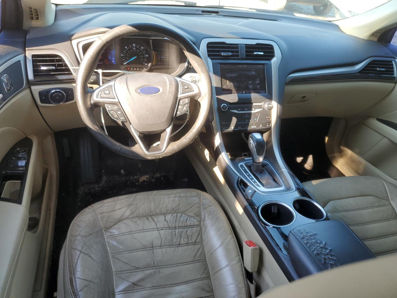 2013 Ford Fusion VIN 3FA6P0LU3DR130791 Copart auction photo, rear end damage thumbnail 8
