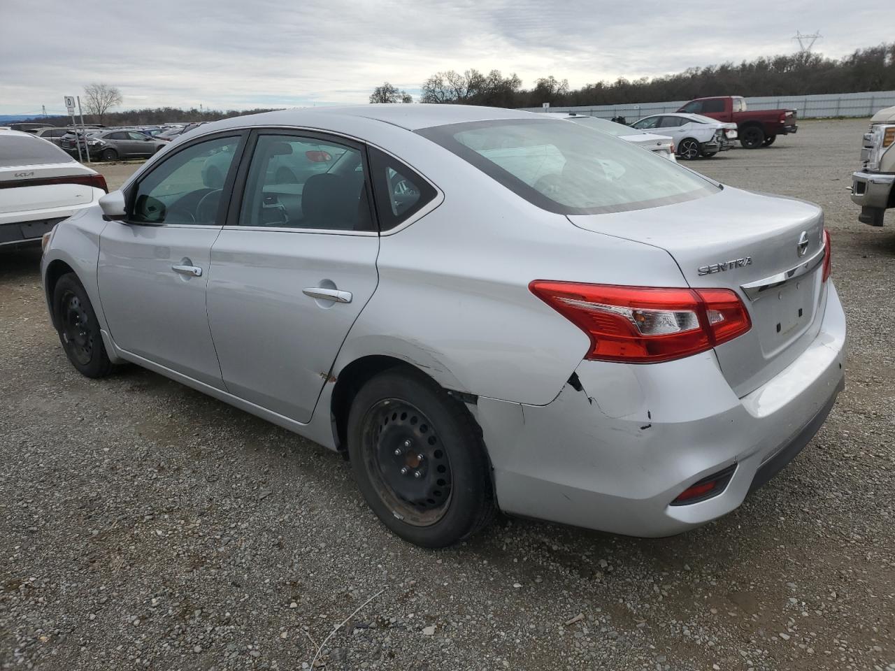 2019 Nissan Sentra VIN 3N1AB7AP4KY292279 Copart auction photo, side / rear end damage thumbnail 2