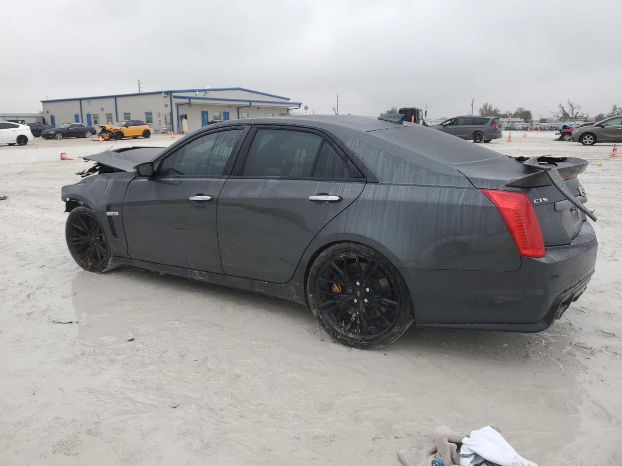 2017 Cadillac CTS VIN 1G6A15S66H0124790 Copart auction photo, front end damage thumbnail 2