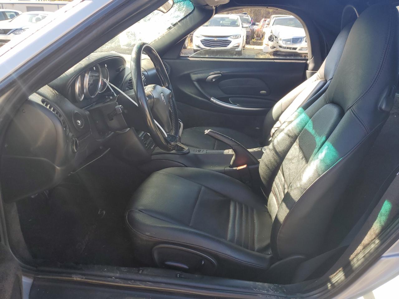 2001 Porsche Boxster VIN WP0CB29811U663535 Copart auction photo, all over / undercarriage damage thumbnail 7