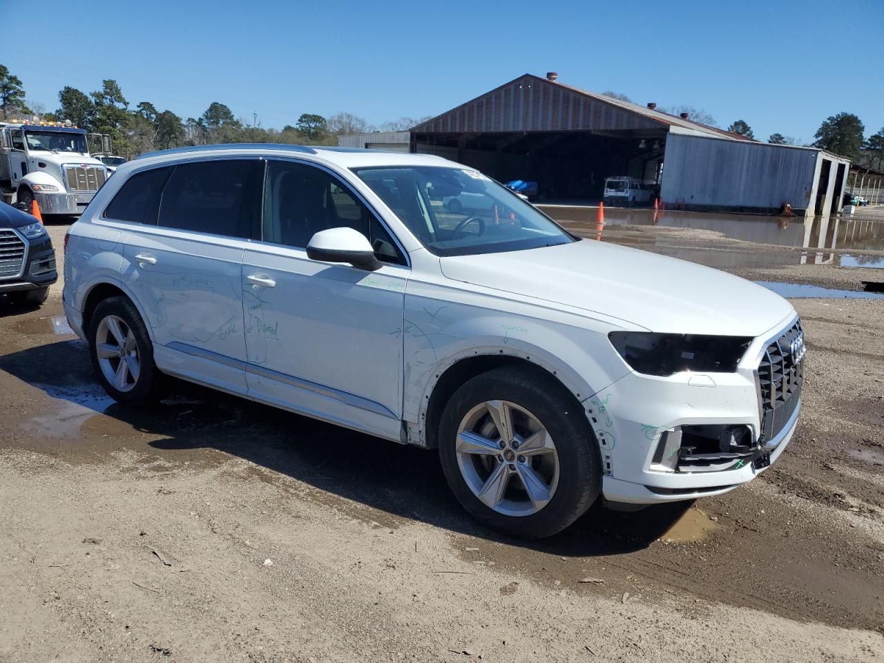 2023 Audi Q7 VIN WA1AXBF71PD016530 Copart auction photo, side damage thumbnail 4
