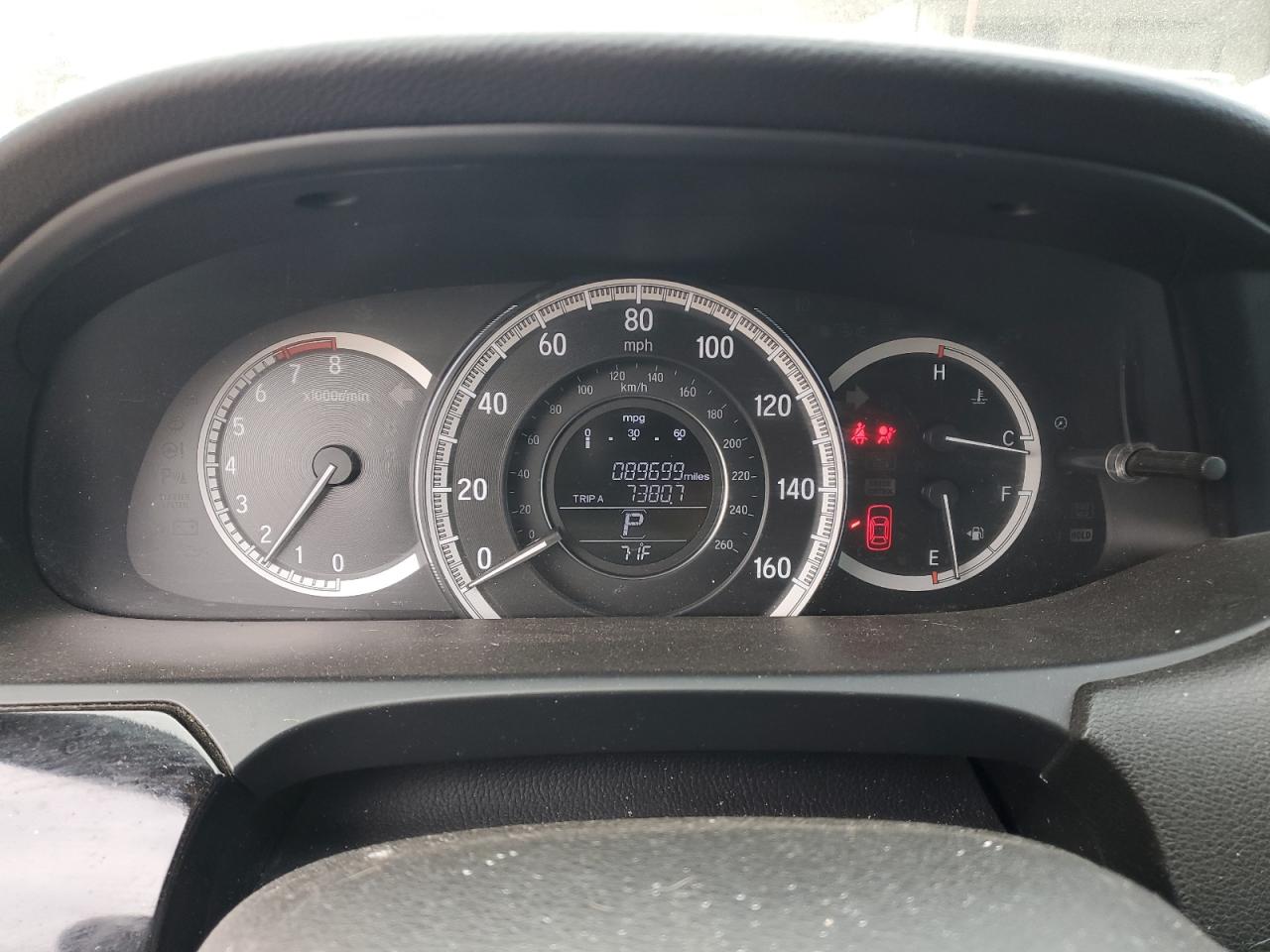 2016 Honda Accord VIN 1HGCR2F37GA095517 Copart auction photo, front end damage thumbnail 9