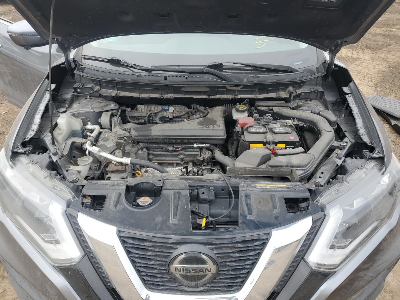 2019 Nissan Rogue VIN JN8AT2MVXKW382071 Copart auction photo, side / front end damage thumbnail 13