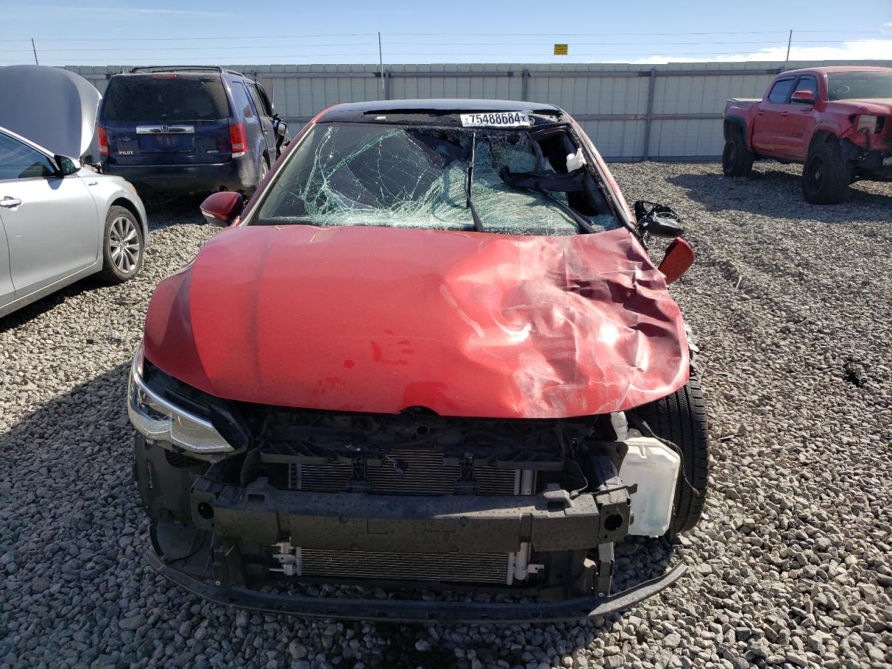 2022 Volkswagen Golf GTI VIN WVW987CD3NW183311 Copart auction photo, front end damage thumbnail 5