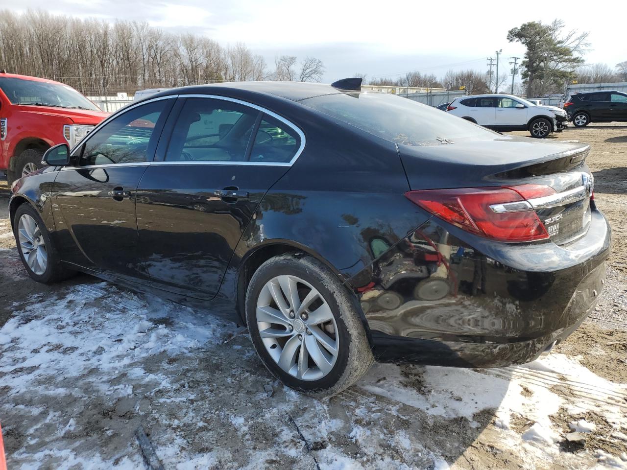 2017 Buick Regal VIN 2G4GR5GX1H9124554 Copart auction photo, front end / minor dent/scratches damage thumbnail 2
