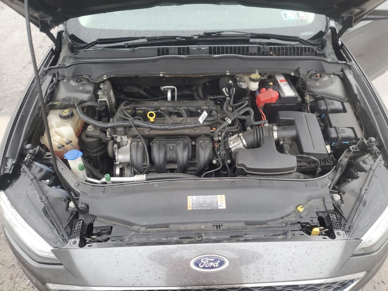 2017 Ford Fusion VIN 3FA6P0H70HR219923 Copart auction photo, side damage thumbnail 11