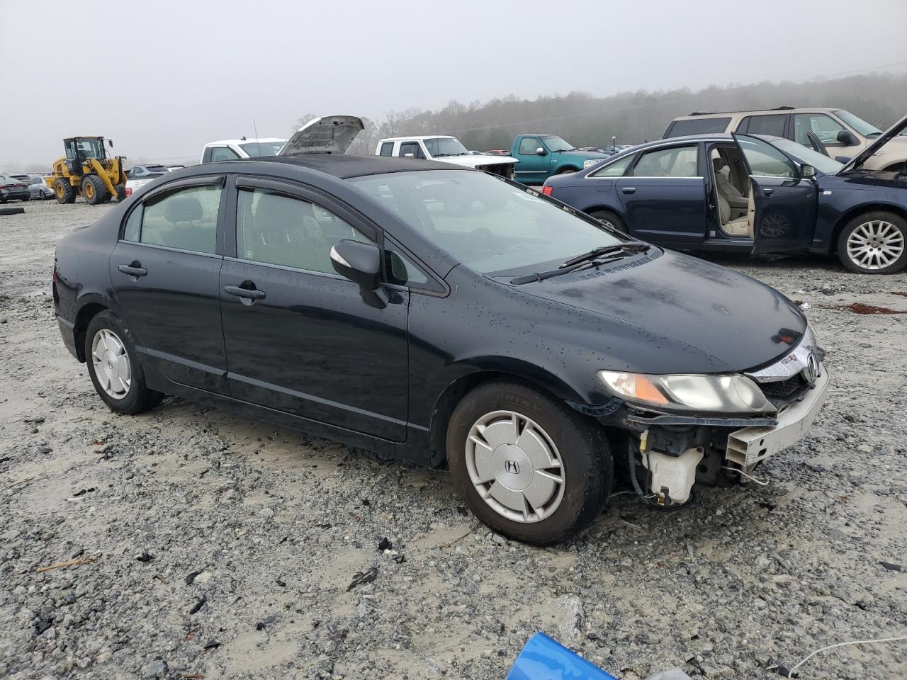 2010 Honda Civic VIN JHMFA3F25AS007743 Copart auction photo, mechanical / front end damage thumbnail 4