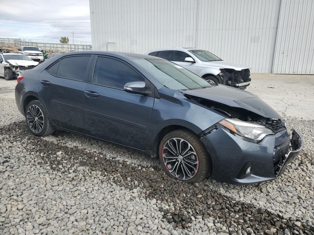 2016 Toyota Corolla VIN 2T1BURHE8GC592636 Copart auction photo, front end damage thumbnail 4