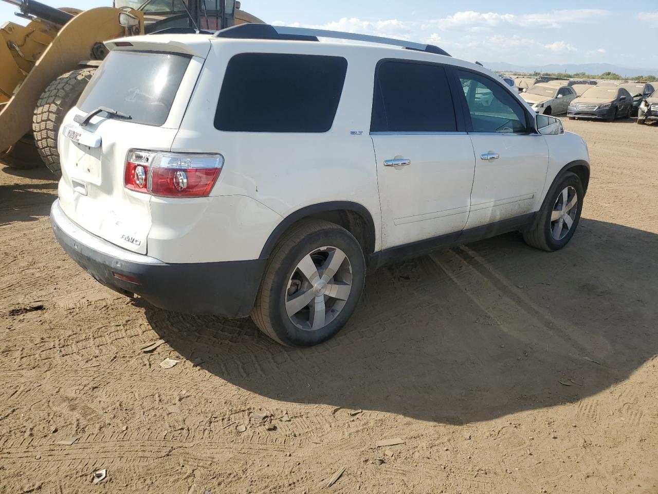 2010 GMC Acadia VIN 1GKLVMED2AJ162715 Copart auction photo, rear end damage thumbnail 3