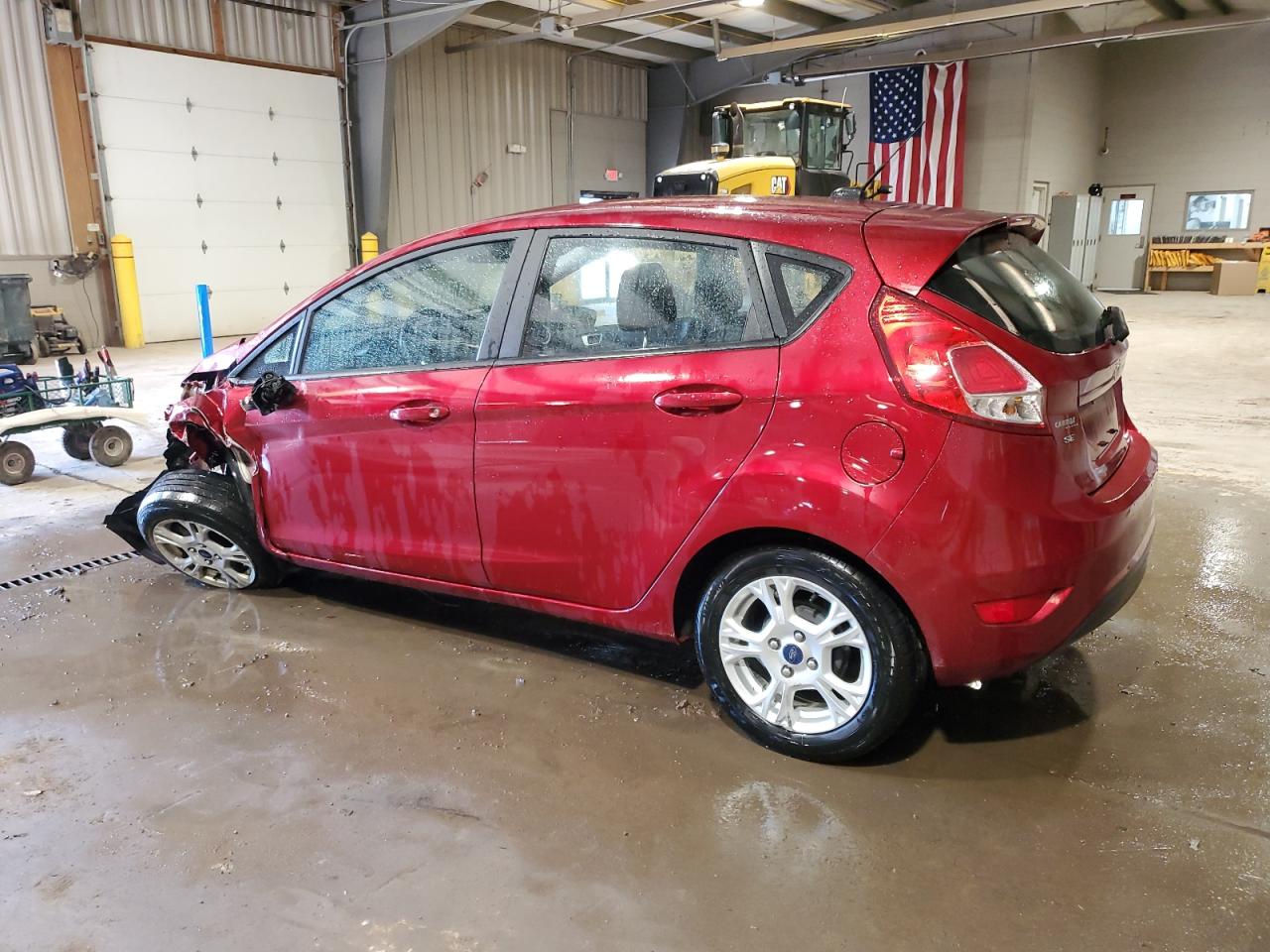 2016 Ford Fiesta VIN 3FADP4EJ8GM136606 Copart auction photo, front end damage thumbnail 2