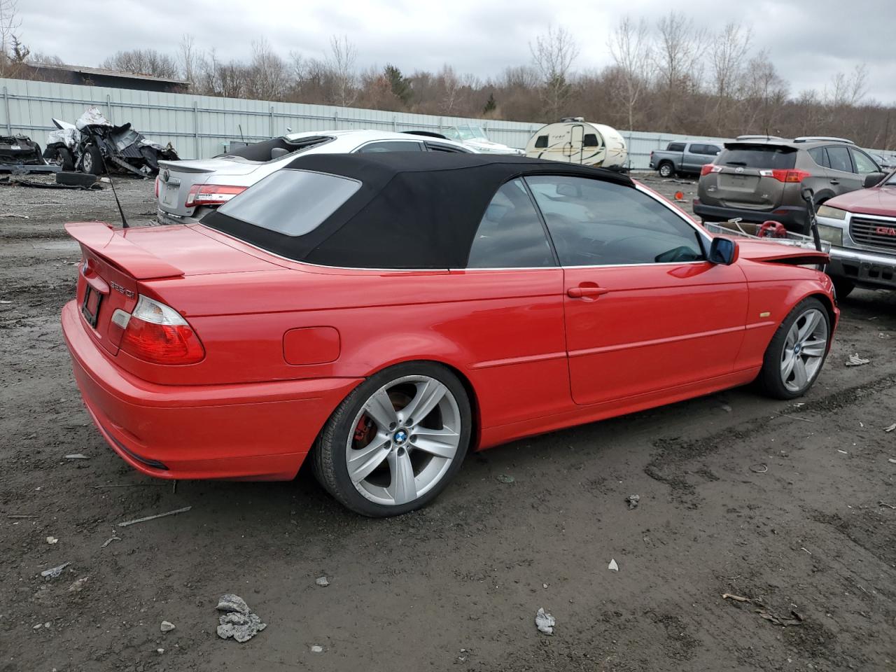 2002 BMW 3er VIN WBABS33472PG82078 Copart auction photo, front end / minor dent/scratches damage thumbnail 3