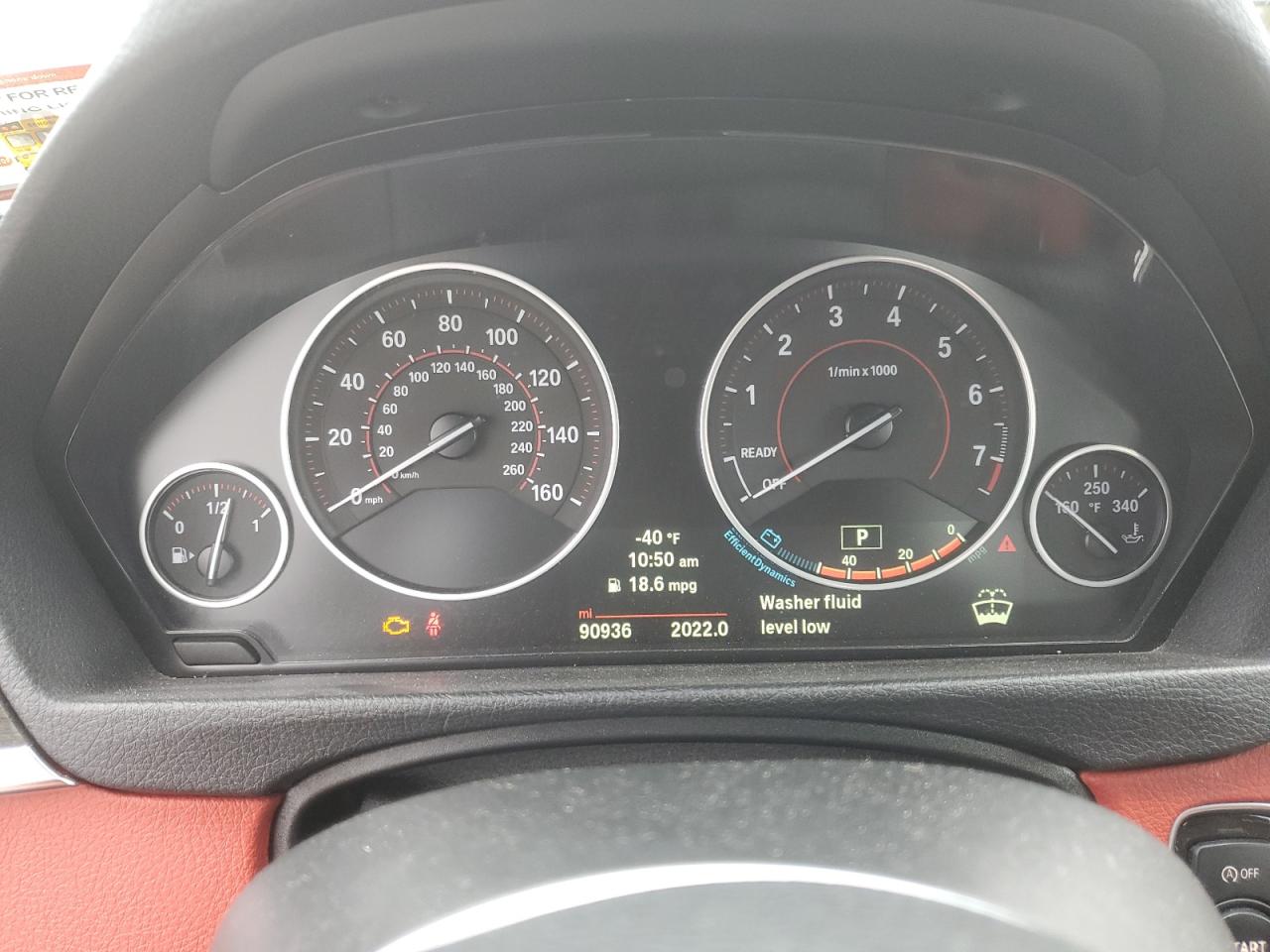 2014 BMW 4er VIN WBA3N5C51EF715759 Copart auction photo, front end damage thumbnail 7
