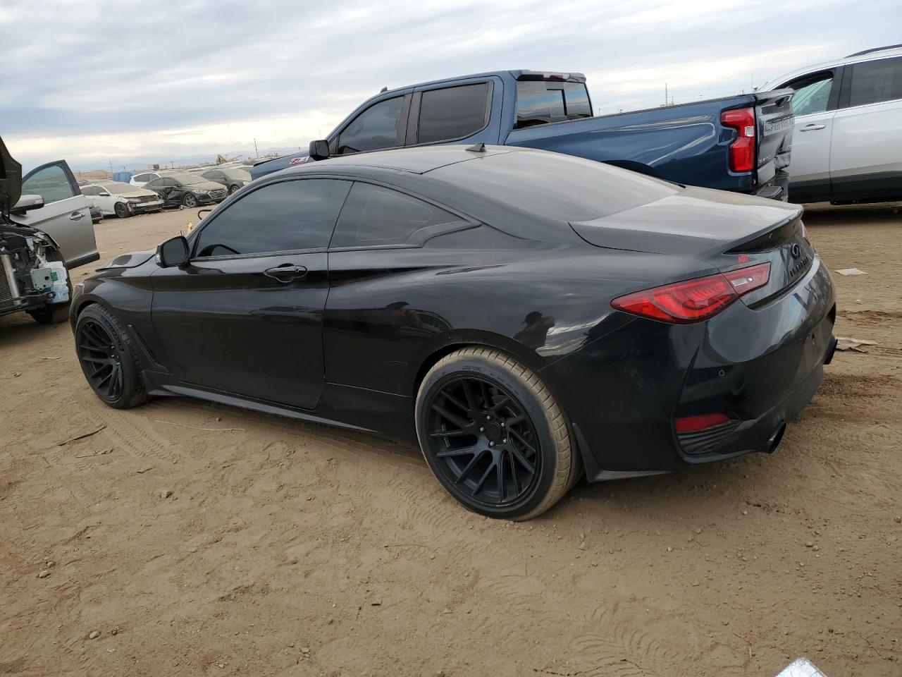 2017 Infiniti Q60 VIN JN1EV7EL7HM550421 Copart auction photo, hail damage thumbnail 2