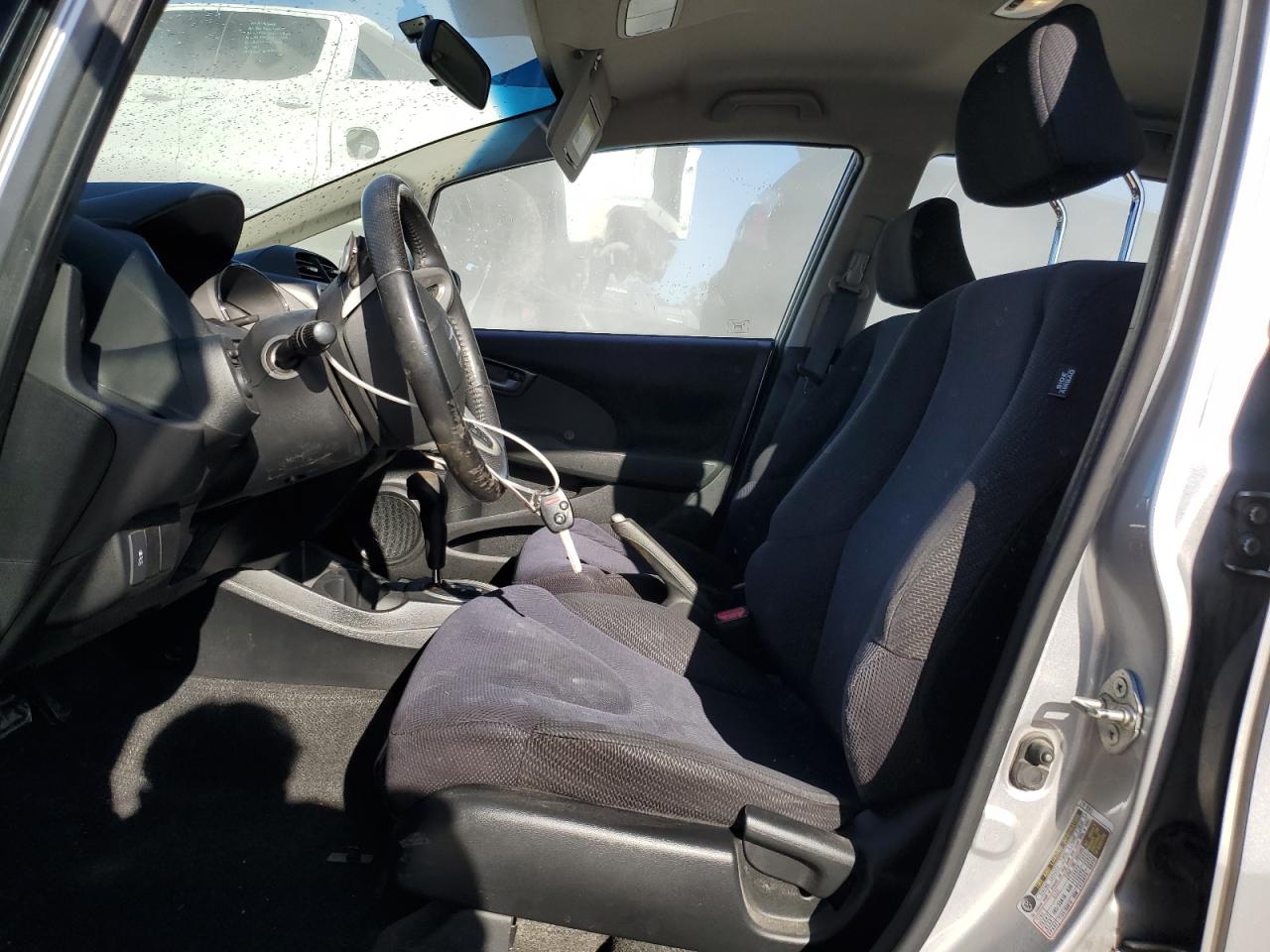 2013 Honda Fit VIN JHMGE8H53DC047427 Copart auction photo, side / front end damage thumbnail 7