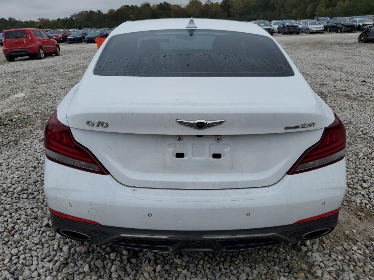 2019 Genesis G70 VIN KMTG34LE6KU014762 Copart auction photo, front end damage thumbnail 6