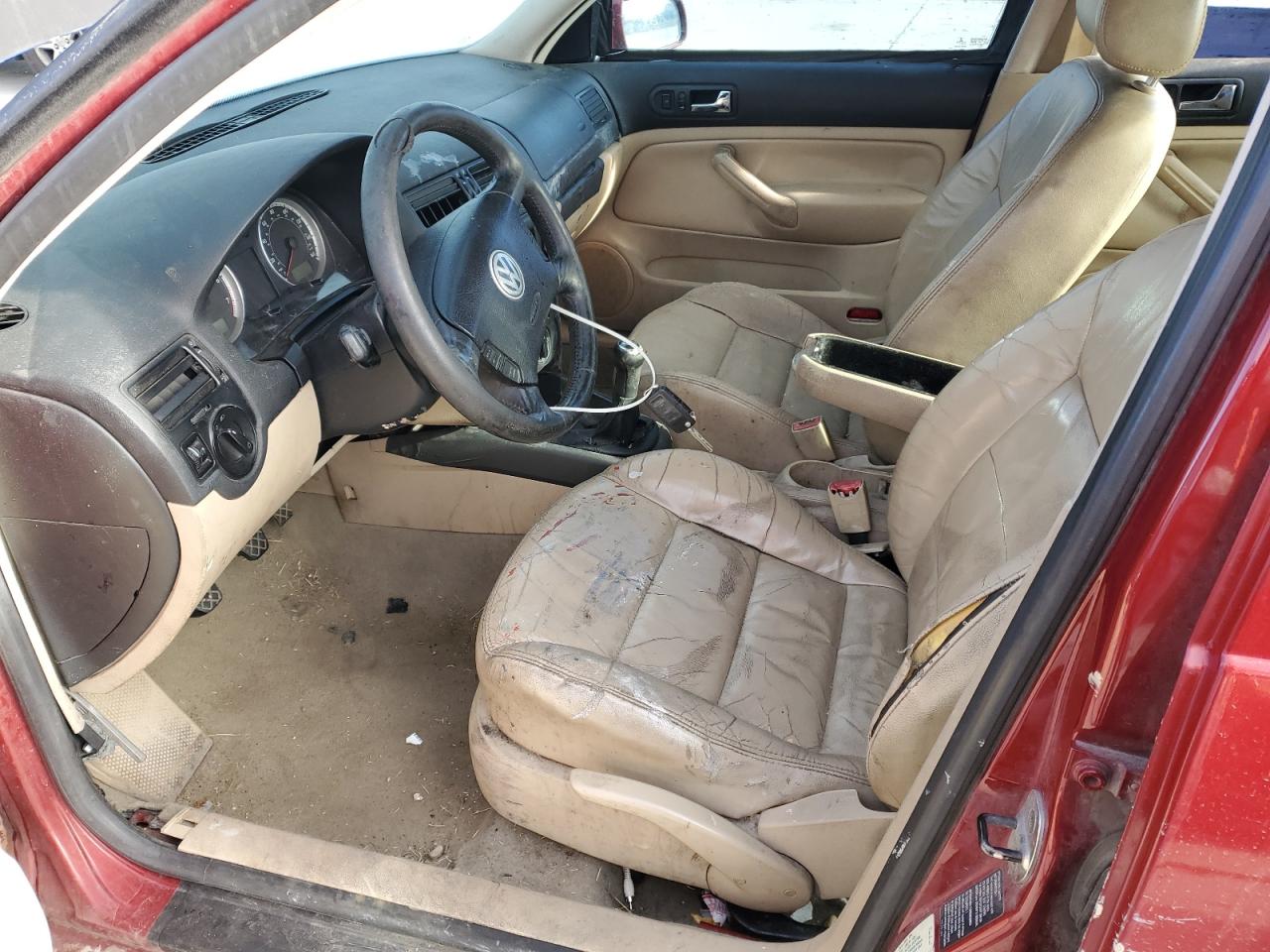 2004 Volkswagen Jetta VIN 3VWSK69M14M106047 Copart auction photo, rear end / front end damage thumbnail 7