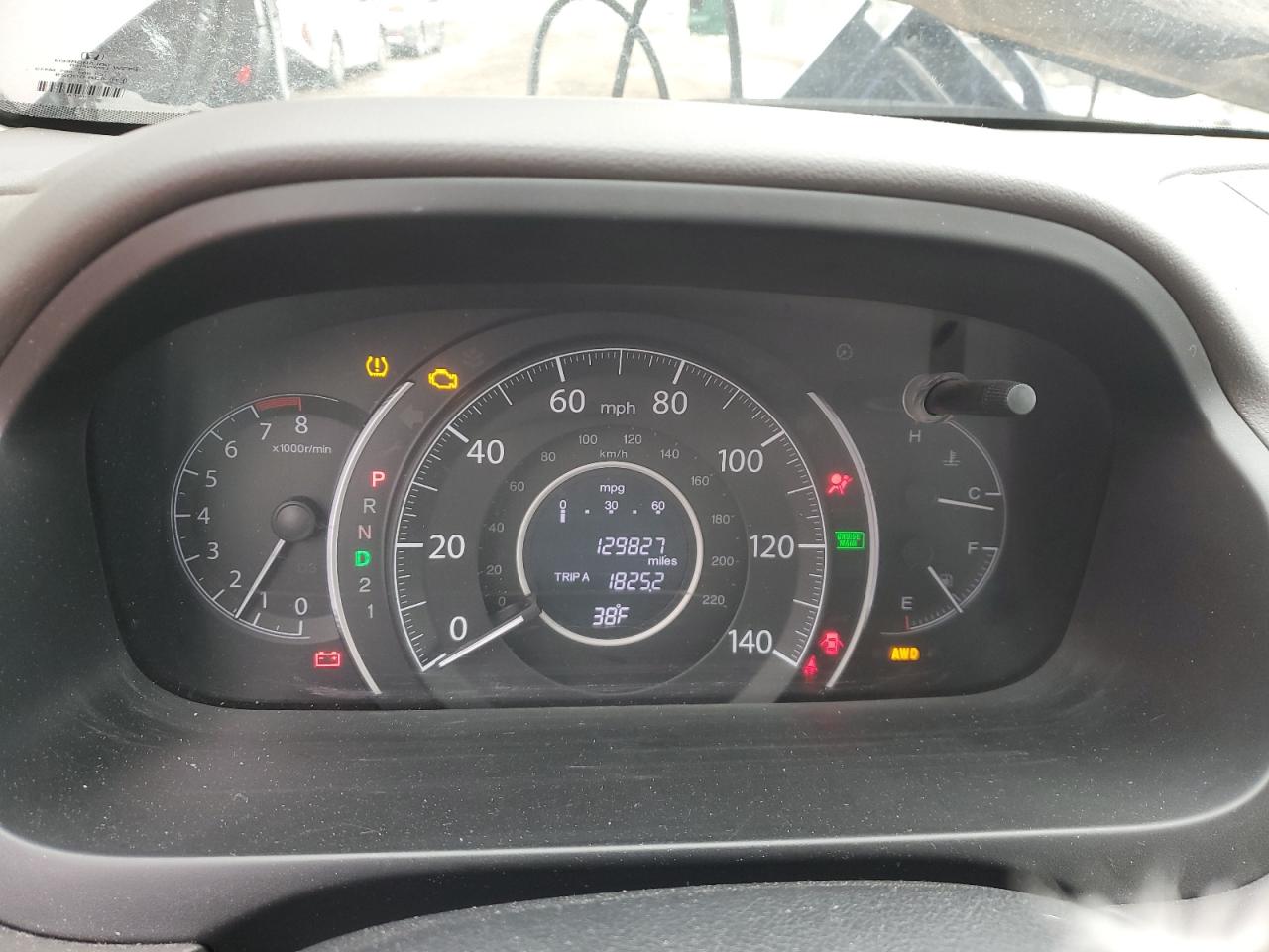 2014 Honda CR-V VIN 2HKRM4H70EH663812 Copart auction photo, front end / minor dent/scratches damage thumbnail 9