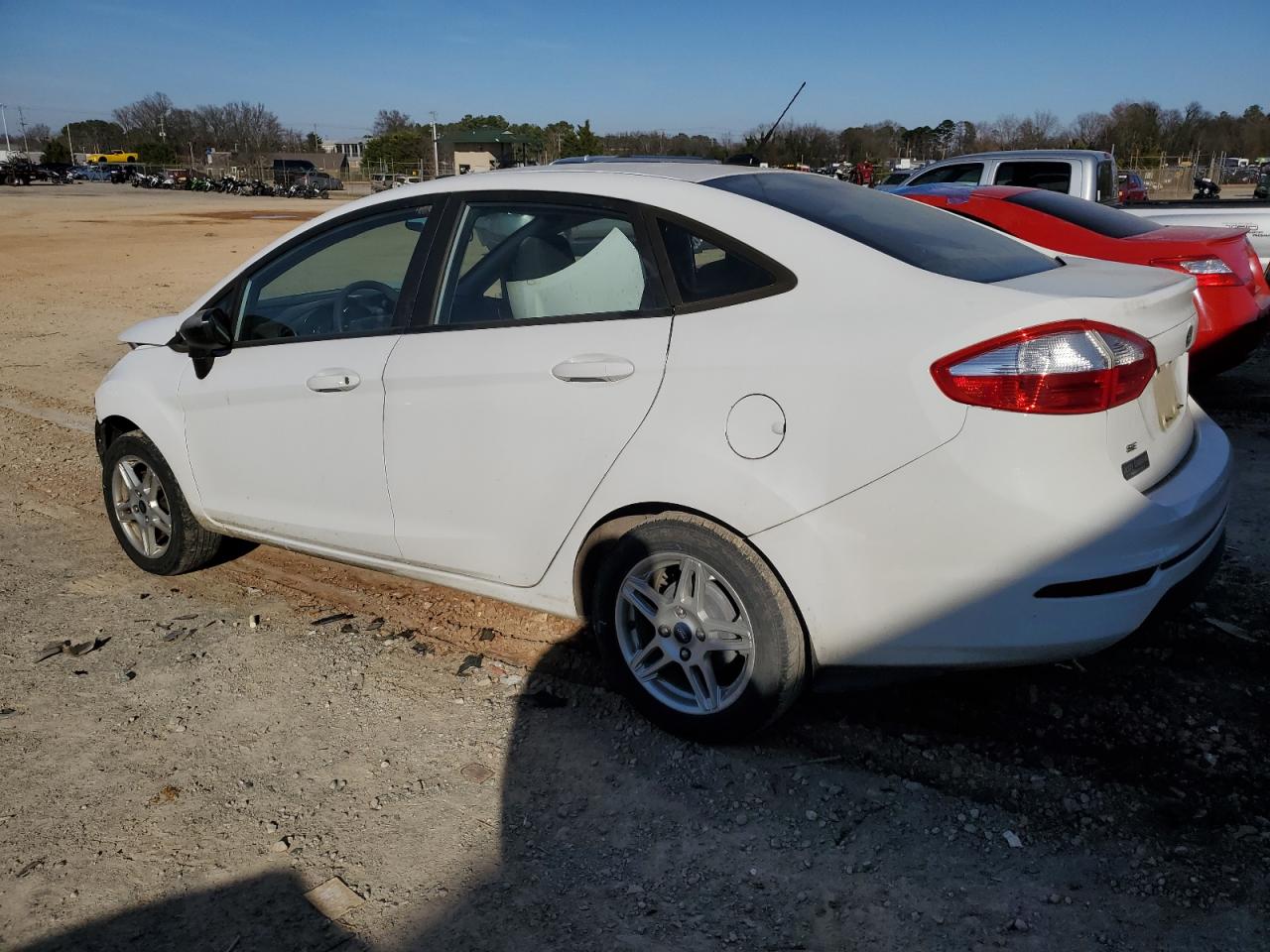2019 Ford Fiesta VIN 3FADP4BJ4KM137880 Copart auction photo, front end damage thumbnail 2