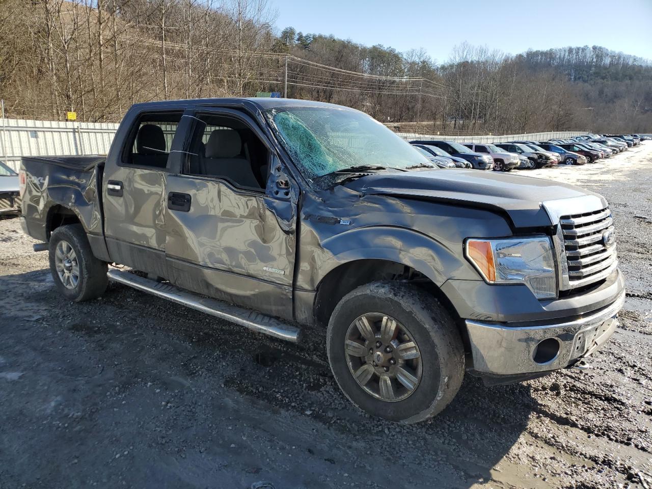 2011 Ford F-150 VIN 1FTFW1ET4BFD06720 Copart auction photo, all over damage thumbnail 4