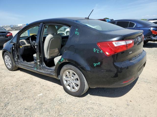 2013 KIA Rio VIN KNADM4A30D6310266 Copart auction photo, side damage thumbnail 2