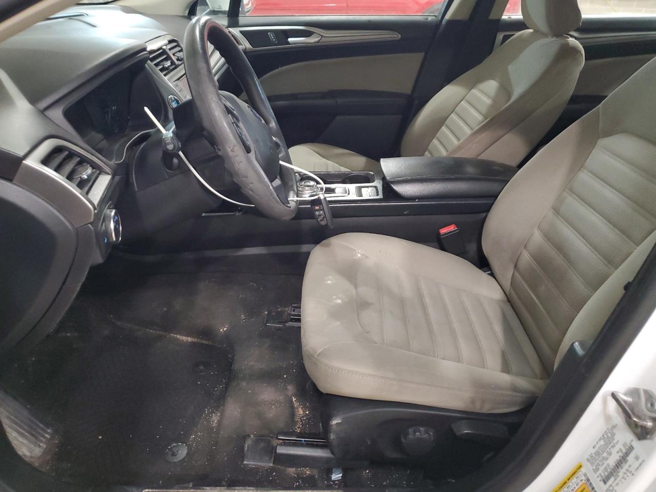 2019 Ford Fusion VIN 3FA6P0G71KR112890 Copart auction photo, front end / minor dent/scratches damage thumbnail 7