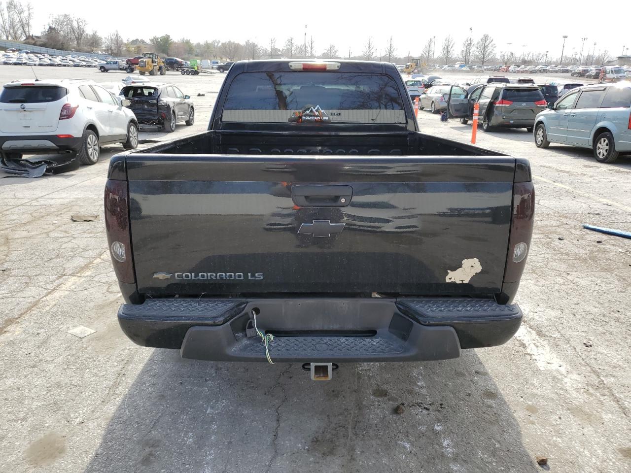 2007 Chevrolet Colorado VIN 1GCCS199478165978 Copart auction photo, front end damage thumbnail 6