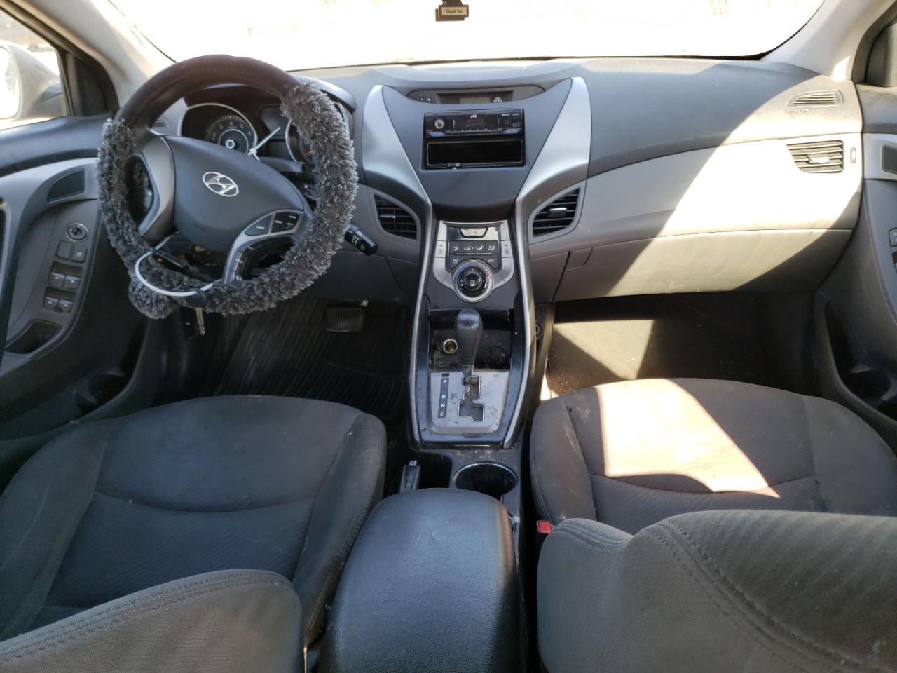 2013 Hyundai Elantra VIN 5NPDH4AE3DH167179 Copart auction photo, front end / side damage thumbnail 8