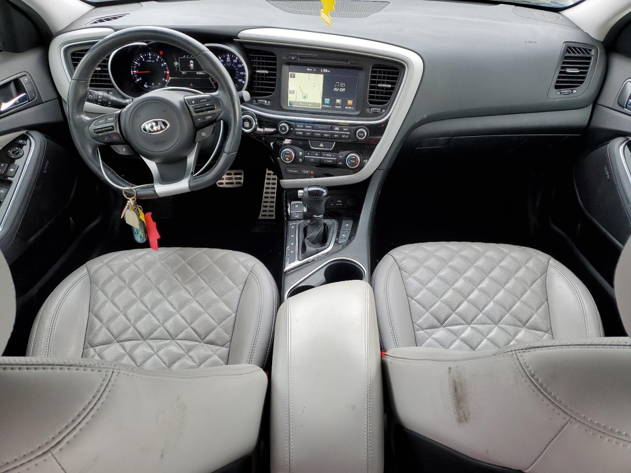 2015 KIA Optima VIN 5XXGR4A64FG516982 Copart auction photo, front end damage thumbnail 8