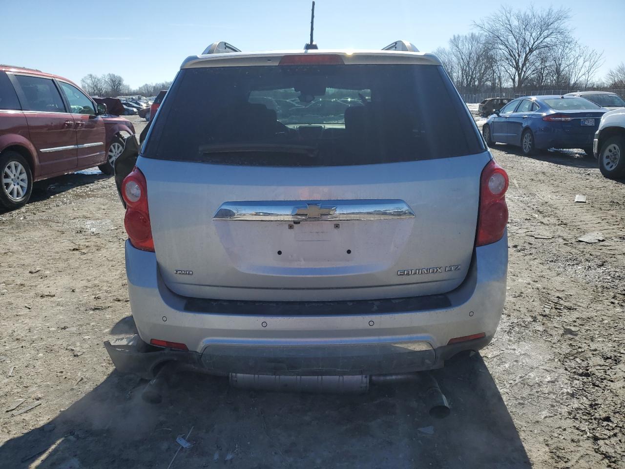 2015 Chevrolet Equinox VIN 2GNFLHE30F6150359 Copart auction photo, side / rear end damage thumbnail 6
