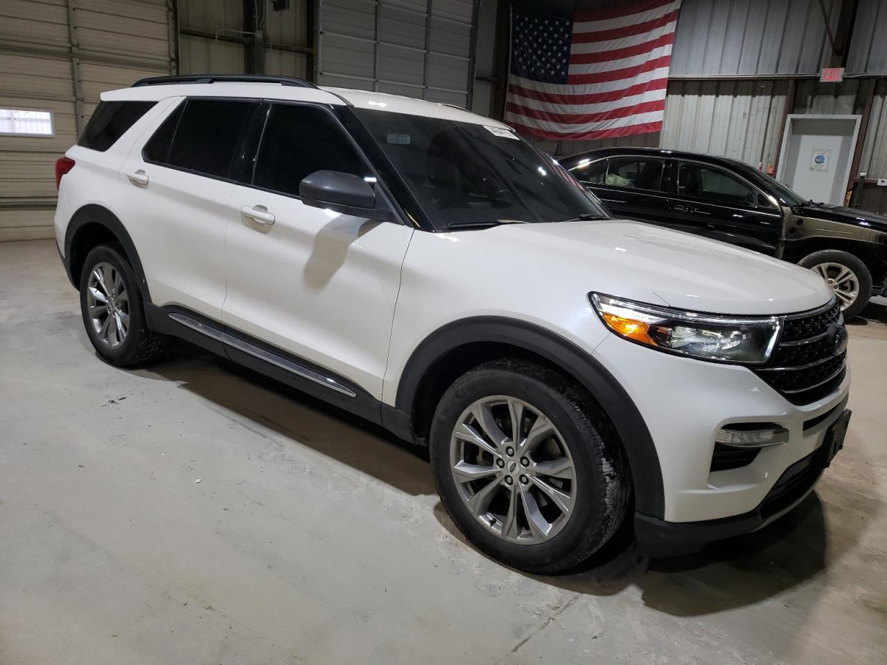 2022 Ford Explorer VIN 1FMSK8DH0NGB34874 Copart auction photo, front end / minor dent/scratches damage thumbnail 4