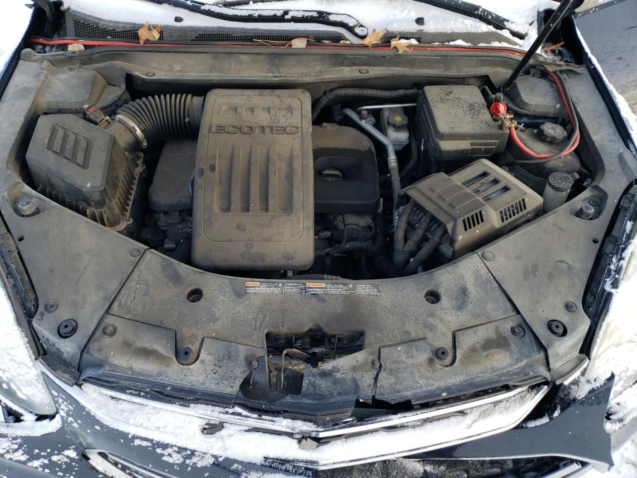 2016 Chevrolet Equinox VIN 2GNFLFEK6G6175831 Copart auction photo, front end / side damage thumbnail 14
