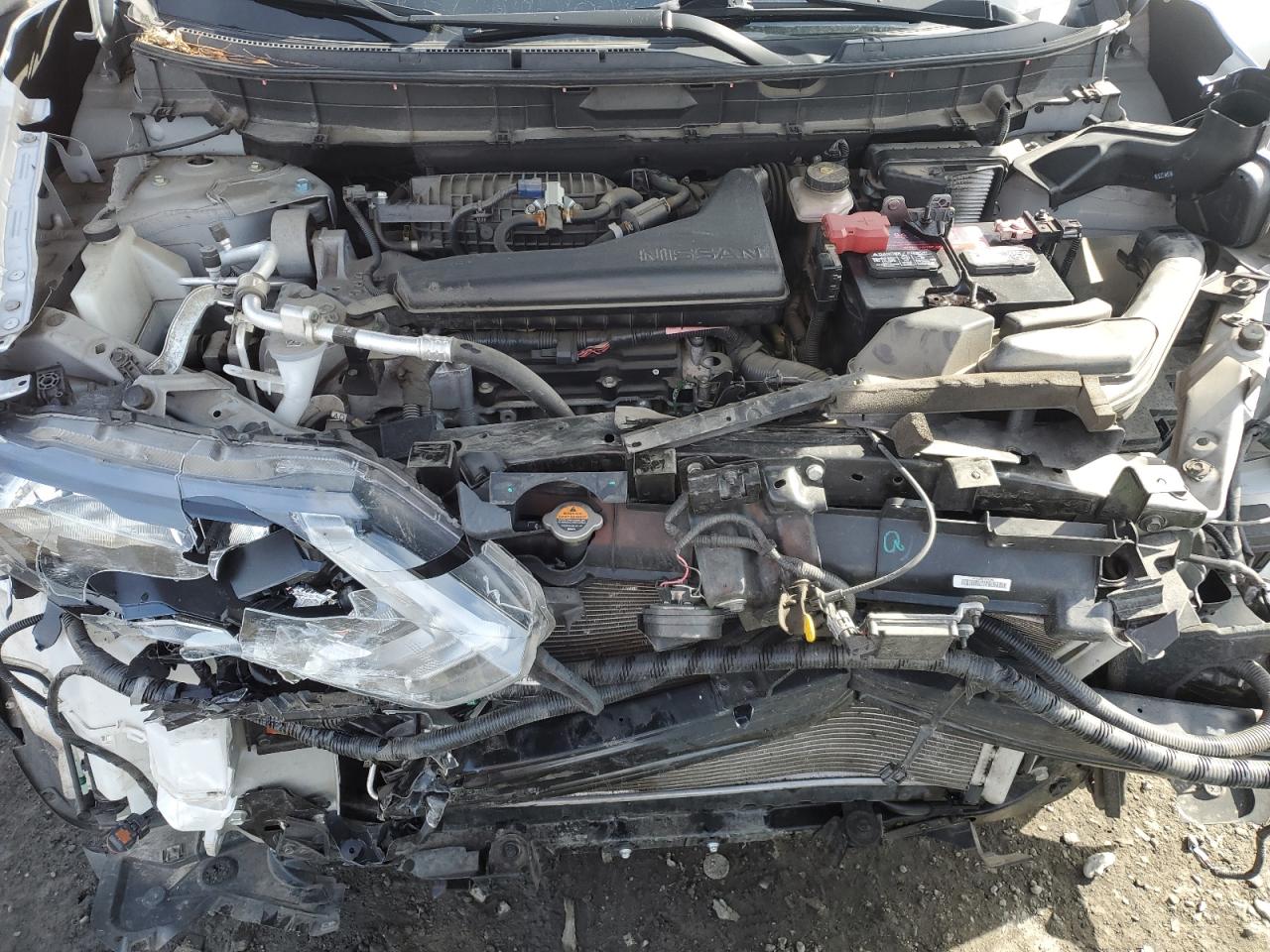 2018 Nissan Rogue VIN 5N1AT2MV8JC842805 Copart auction photo, front end damage thumbnail 13