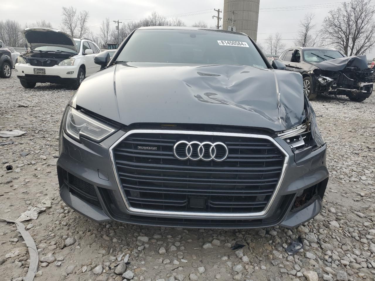 2017 Audi A3 VIN WAUJ8GFF4H1079449 Copart auction photo, front end damage thumbnail 5