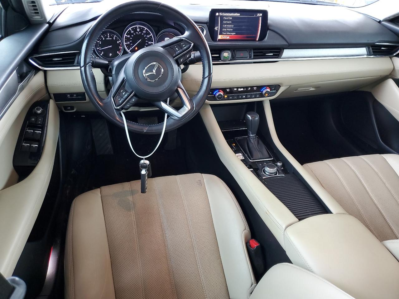2018 Mazda 6 VIN JM1GL1VM7J1322749 Copart auction photo, rear end damage thumbnail 8
