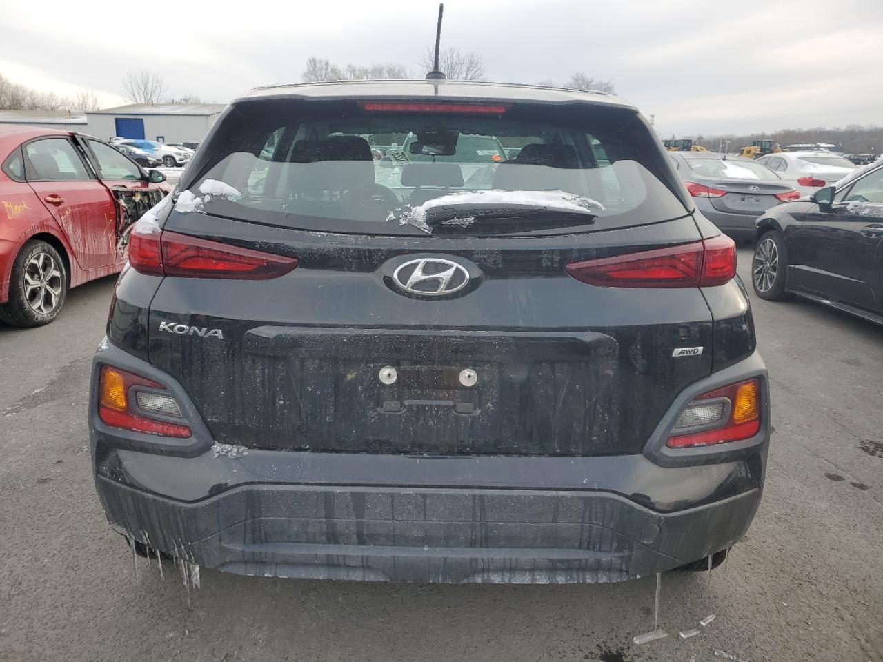2021 Hyundai Kona VIN KM8K1CAA6MU746056 Copart auction photo, front end damage thumbnail 6