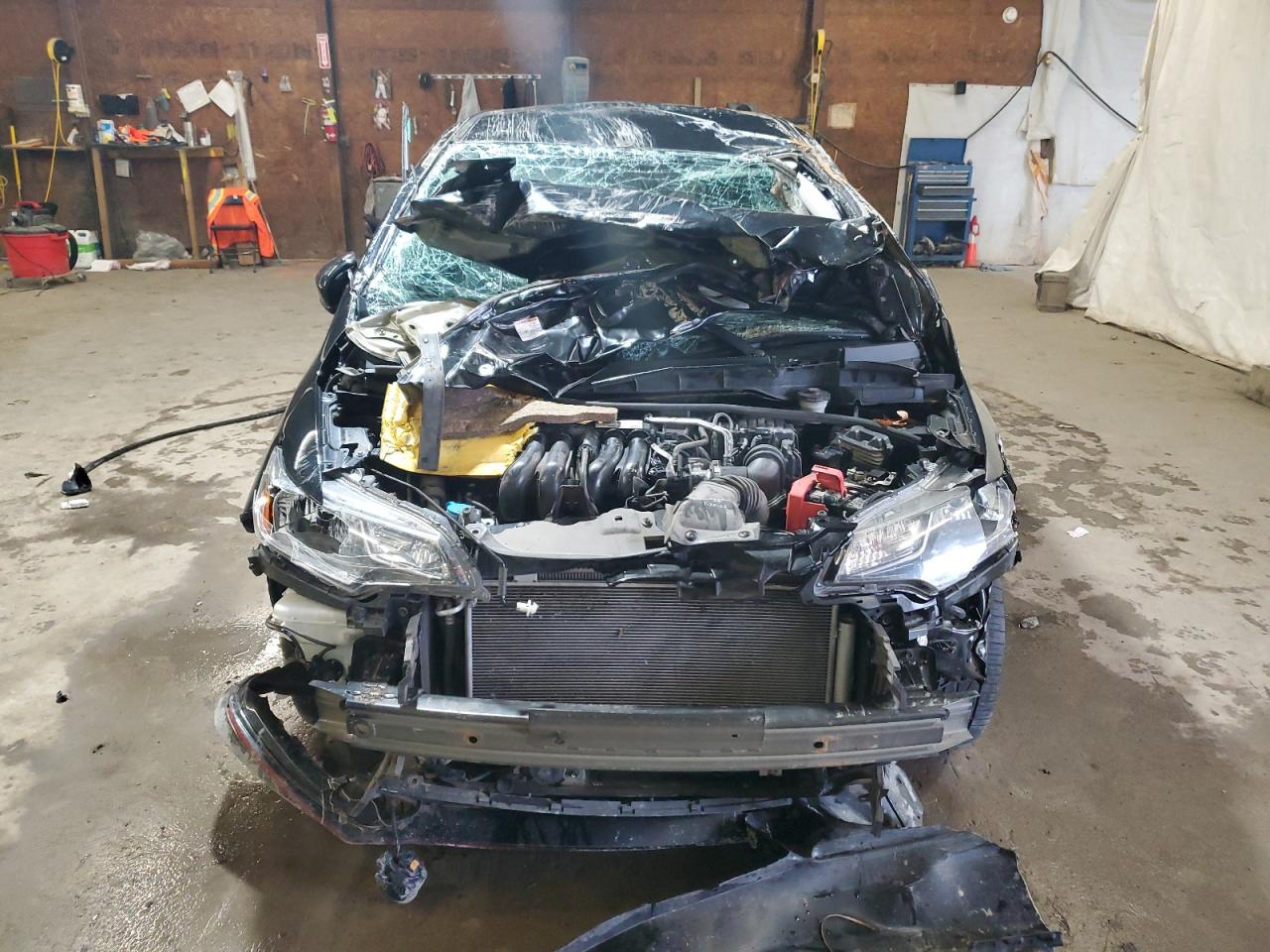 2020 Honda Fit VIN 3HGGK5H63LM710057 Copart auction photo, front end / side damage thumbnail 5