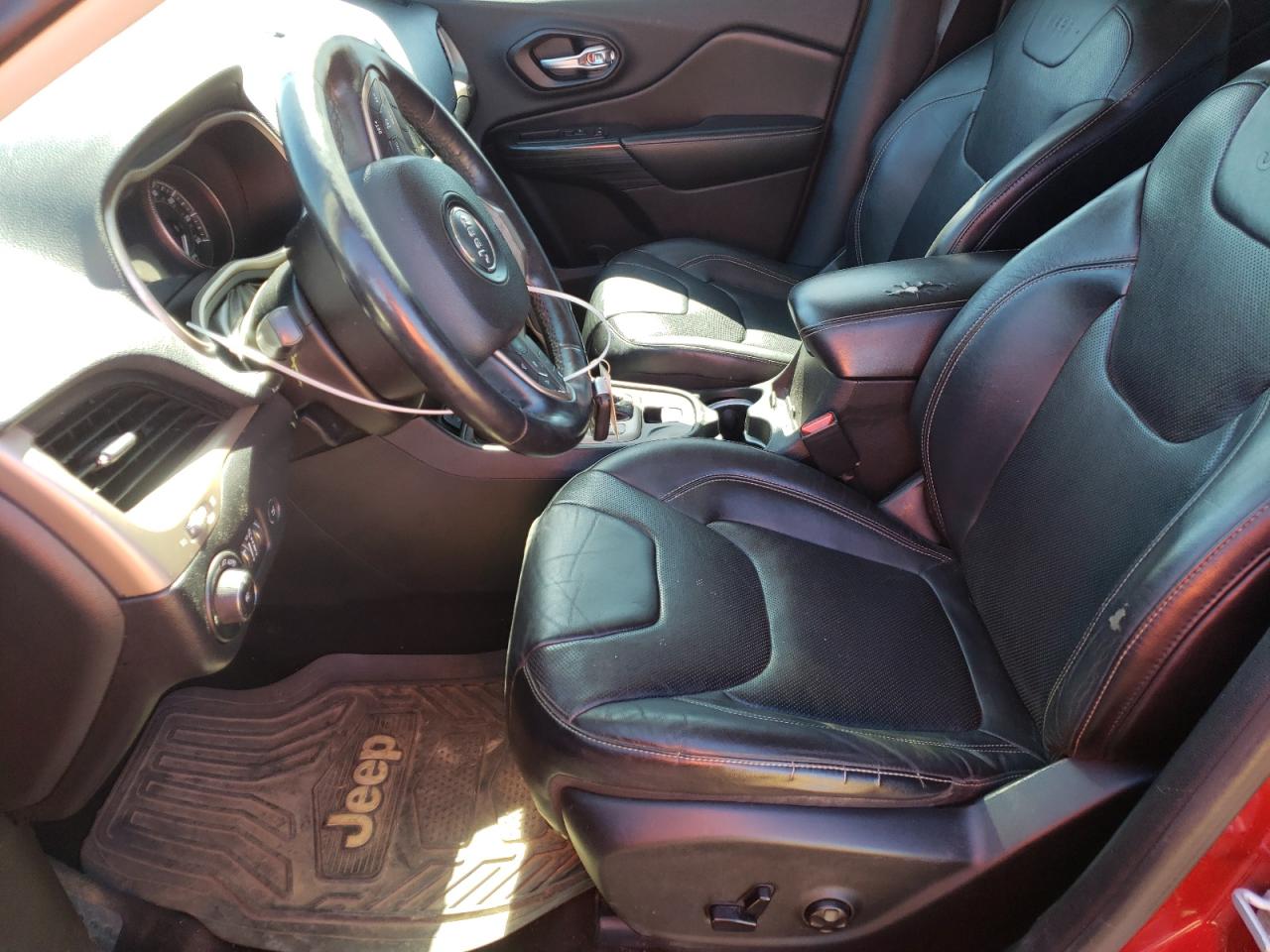2014 Jeep Grand Cherokee VIN 1C4PJMDB4EW141785 Copart auction photo, frame damage / front end damage thumbnail 7