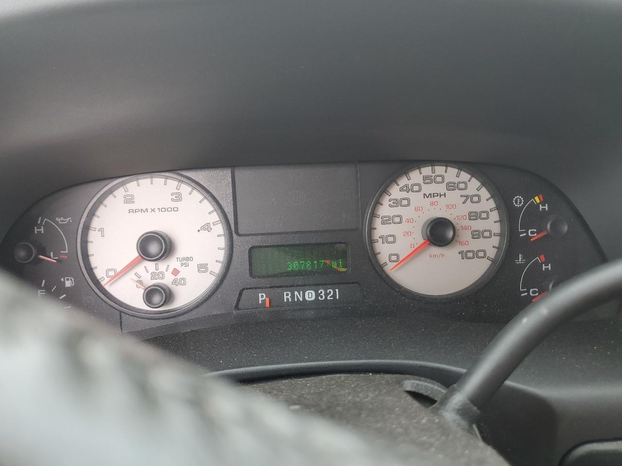 2005 Ford F250 VIN 1FTSW21P65ED22554 Copart auction photo, water/flood damage thumbnail 9
