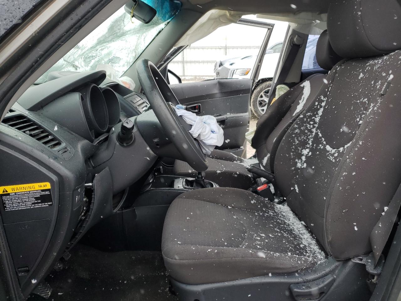 2013 KIA Soul VIN KNDJT2A56D7571748 Copart auction photo, front end / side damage thumbnail 7