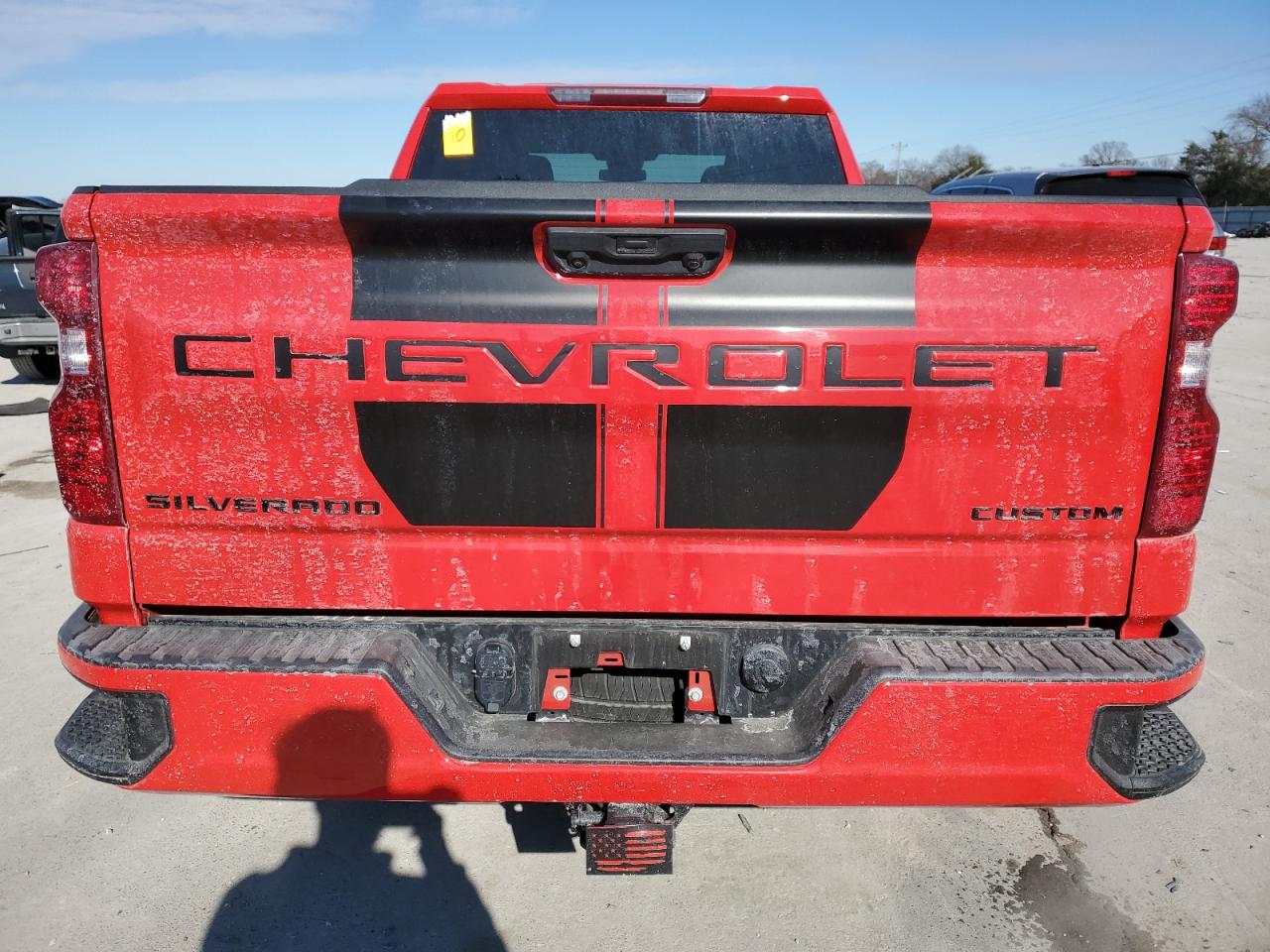 2022 Chevrolet Silverado VIN 1GCRDBEK9NZ505166 Copart auction photo, front end damage thumbnail 6