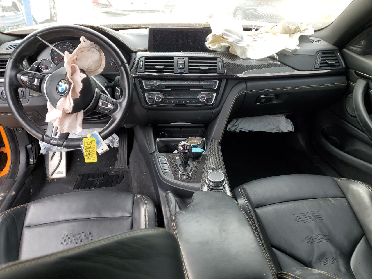 2015 BMW M4 VIN WBS3R9C52FK335068 Copart auction photo, front end damage thumbnail 8