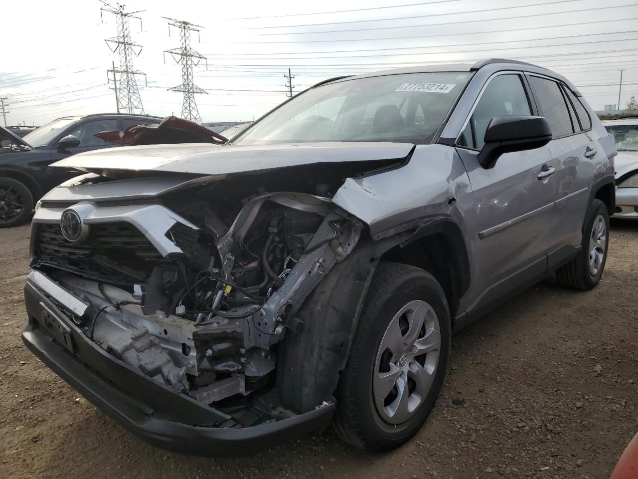 2021 Toyota RAV 4 VIN 2T3F1RFV1MC253071