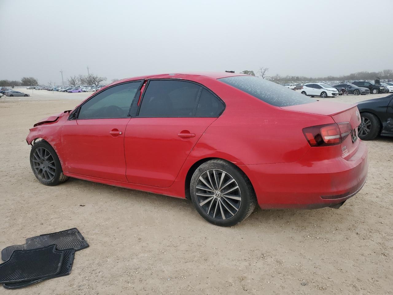 2016 Volkswagen Jetta VIN 3VWD17AJ6GM375359 Copart auction photo, rollover damage thumbnail 2