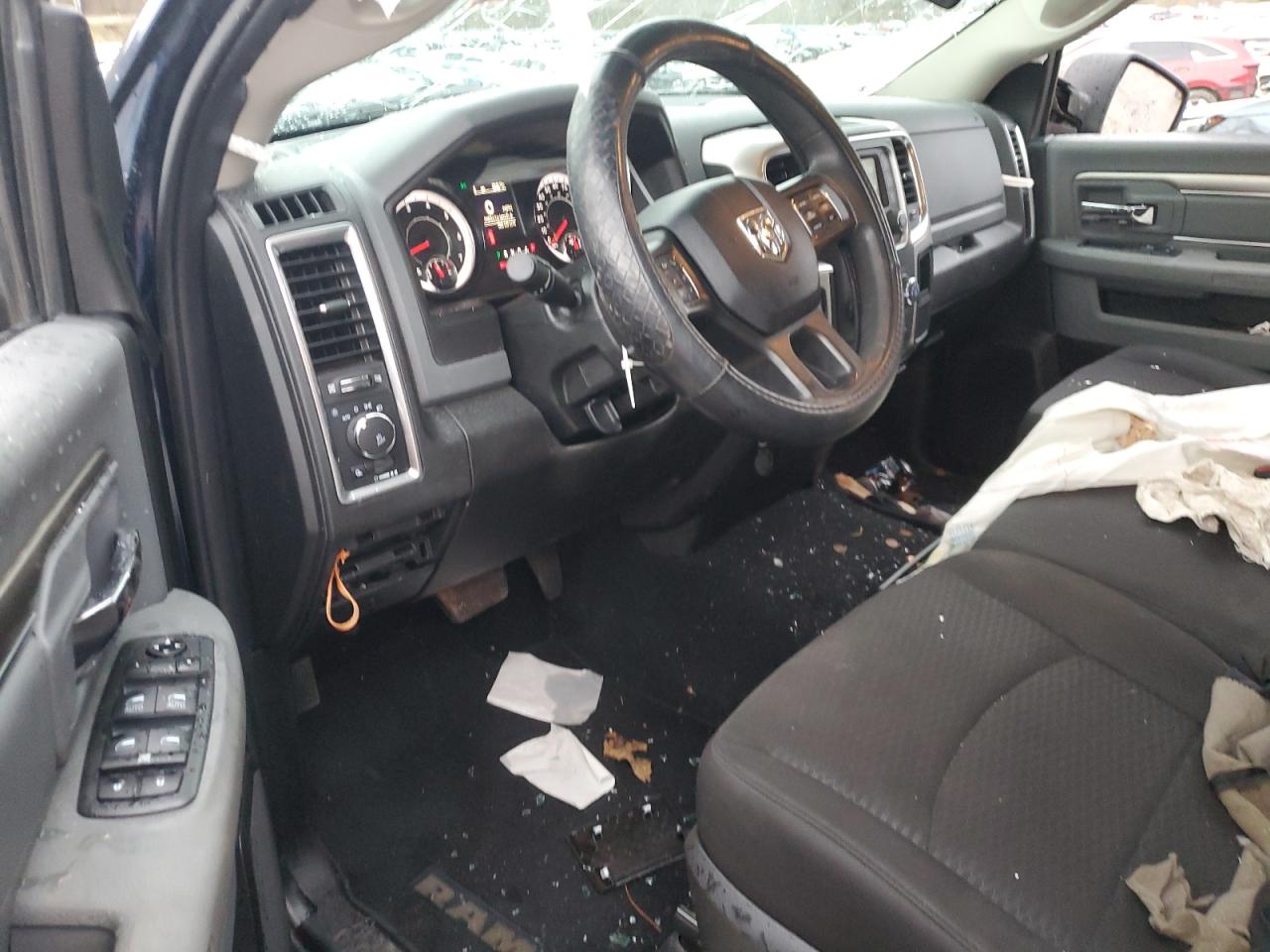 2020 RAM 1500 VIN 1C6RR7LT6LS159195 Copart auction photo, rollover damage thumbnail 8