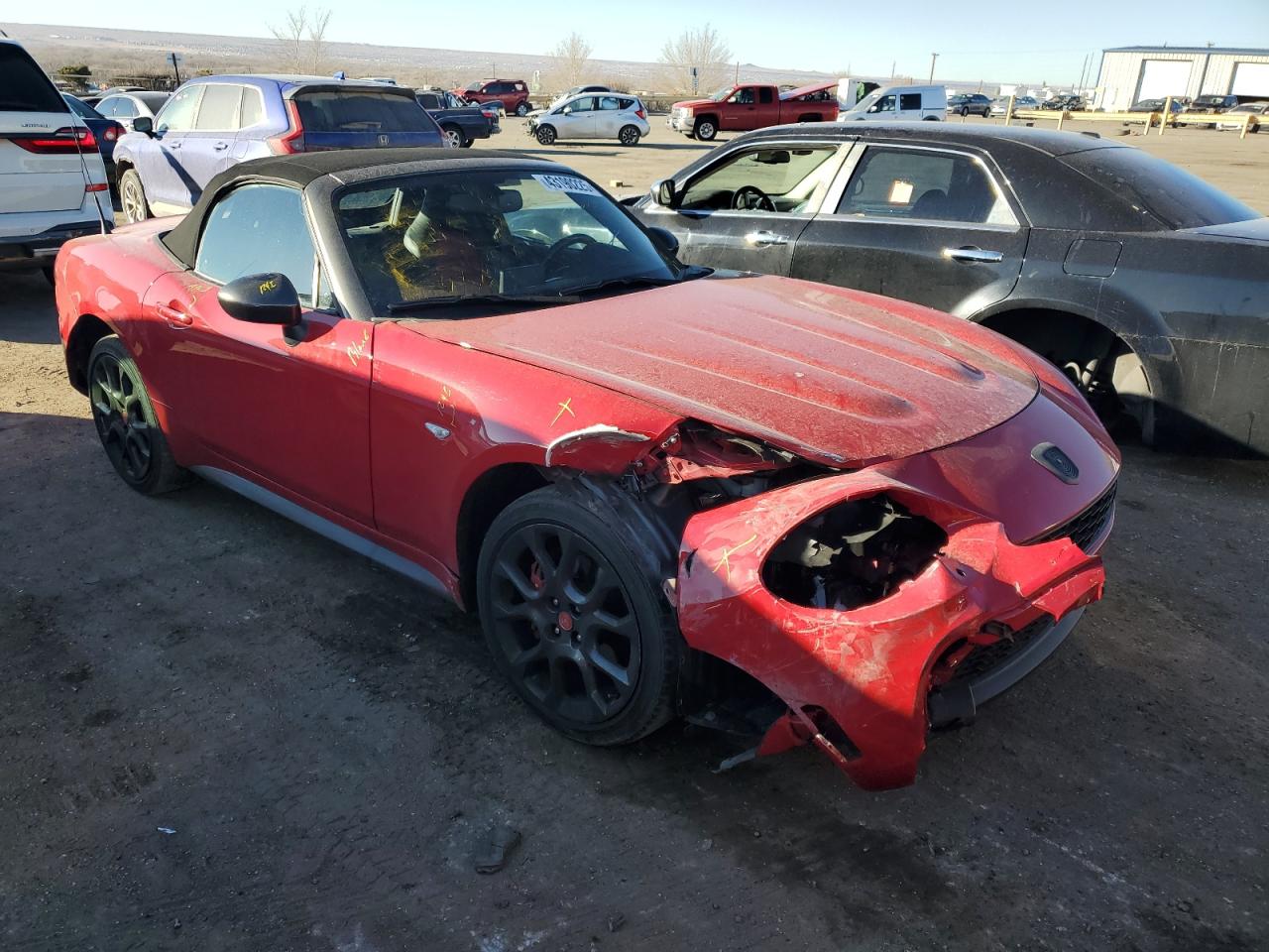 2018 Fiat 124 Spider VIN JC1NFAEK5J0136014 Copart auction photo, front end damage thumbnail 4