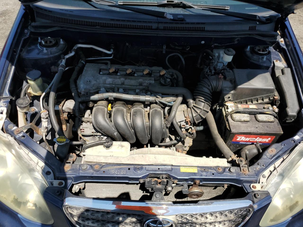 2006 Toyota Corolla VIN 2T1BR32EX6C682697 Copart auction photo, rear end damage thumbnail 12